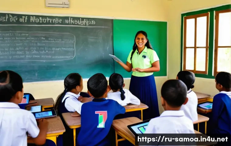 사모아 내 전기 및 인터넷 환경 관련 이미지 1