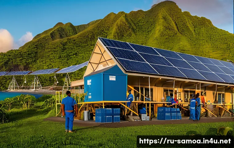 사모아 내 전기 및 인터넷 환경 관련 이미지 2